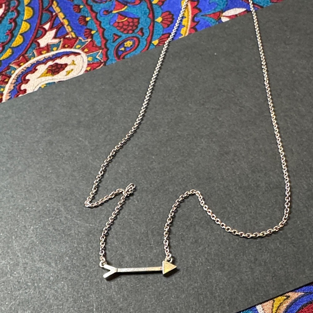 Boma Silver Arrow Necklace